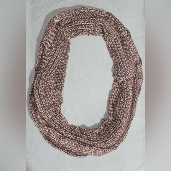 Brown Infinity Scarf - Picture 6 of 6